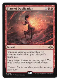 Flare of Duplication R Modern Horizons 3 119 NM - Image 1