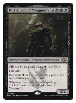 K'rrik, Son of Yawgmoth R Modern Horizons 3 274 NM - Image 1