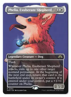 Phelia, Exuberant Shepherd (Borderless) R Modern Horizons 3 364 NM - Image 1