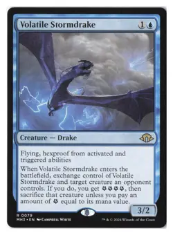 Volatile Stormdrake R Modern Horizons 3 79 NM - Image 1