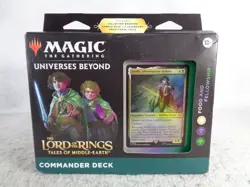 Magic the Gathering Food and Fellowship Lord Of The Rings Commander Deck New - Image 1