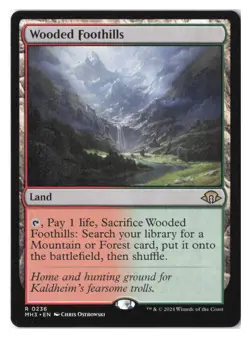 Wooded Foothills R Modern Horizons 3 236 NM - Image 1