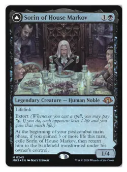 Sorin of House Markov M Modern Horizons 3 245 NM - Image 1