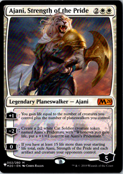 Ajani, Strength of the Pride M The List Reprints 002/280 Near Mint - Image 1