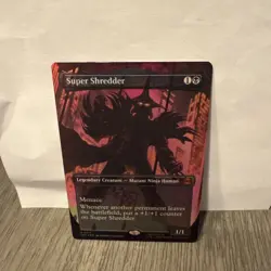 Super Shredder (Borderless) Teenage Mutant Ninja Turtles Foil - Image 1