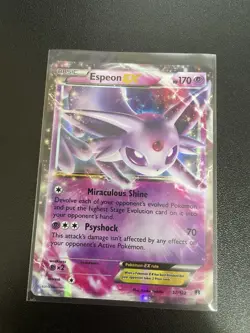 Espeon EX 52/122 Ultra Rare XY Breakpoint Pokemon TCG - Image 2
