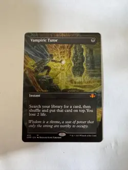 Vampiric Tutor (Borderless) Dominaria Remastered Regular - Image 1