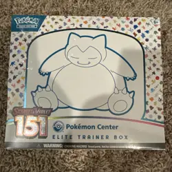 Pokemon TCG Pokemon 151 Pokemon Center Exclusive Elite Trainer Box ETB Sealed - Image 1