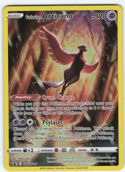 Galarian Articuno - SWSH282 Promo Holo SWSH: Sword & Shield Promo NM Pokemon - Image 1
