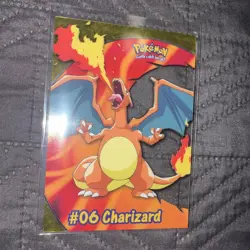 2000 Topps Pokemon TV Animation Edition Charizard Clear #PC3 - Image 2