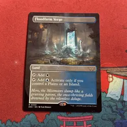 Floodfarm Verge borderless MTG single, Duskmourn House of Horror, 0330 R - Image 1