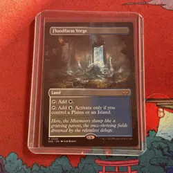 Floodfarm Verge borderless MTG single, Duskmourn House of Horror, 0330 R - Image 2