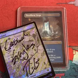 Floodfarm Verge borderless MTG single, Duskmourn House of Horror, 0330 R - Image 3