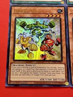 3x Gadget Trio + 3x Future Silence | Ultra Rares | 1st Edition | NM | YuGiOh! - Image 4