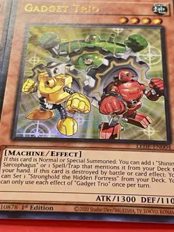 3x Gadget Trio + 3x Future Silence | Ultra Rares | 1st Edition | NM | YuGiOh! - Image 5