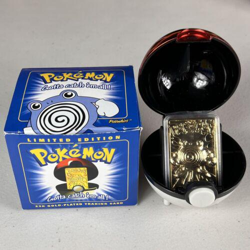 Pokemon Limited Edition 1999 Poliwhirl 23K Gold Plated Trading Card W Certificat - Image 1