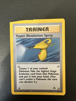 Pokemon Trainer Hyper Devolution Spray 73/75 Rare Error Card - Image 1