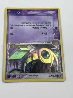Pokemon TCG Vibrava Delta 42/101 Uncommon Card EX Dragon Frontiers - Holo- MP - Image 4
