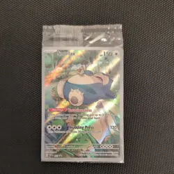 Pokemon TCG Snorlax 051 SV Scarlet & Violet 151 Promo Card Sealed - Image 1