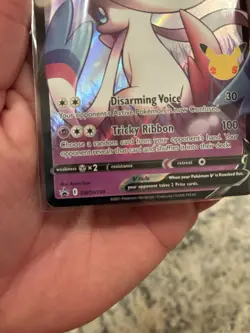 Sylveon v Dark SWSH134 Sword & Shield Promo Card 25th Anniversary Celebrations - Image 3