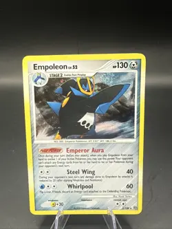 Empoleon Holo Rare Stormfront Pokemon Card 2/100 LP Condition - Image 2