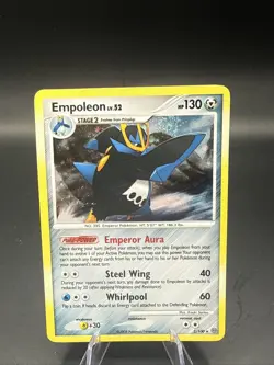 Empoleon Holo Rare Stormfront Pokemon Card 2/100 LP Condition - Image 3