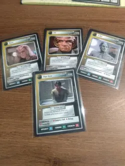 Star Trek: The Next Generation CCG- 1E BB Premiere Complete Set 363 CARDS LP/NM - Image 4