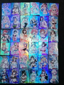 Senpai Goddess Haven #2 - SSR - Full Set 36 Cards - Bikini Waifu - TCG - Image 1