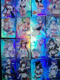 Senpai Goddess Haven #2 - SSR - Full Set 36 Cards - Bikini Waifu - TCG - Image 4