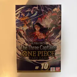 Bandai One Piece The Three Captains Ultra Deck - 51 Cards (ST-10) sealed 810059783508 - Image 1