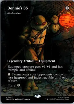 Donnie's Bo - Shadowspear (Borderless) M Teenage Mutant Ninja Turtles Source Mat - Image 1