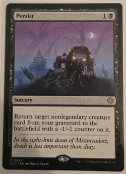 Persist Commander: Lorwyn Eclipsed Regular - Image 1