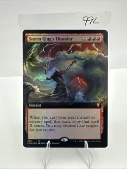 Storm King's Thunder FOIL Extended Art Commander Legends Battle for Baldurs Gate - Image 2