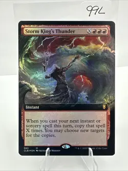 Storm King's Thunder FOIL Extended Art Commander Legends Battle for Baldurs Gate - Image 3