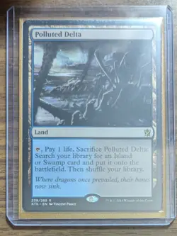 MTG Polluted Delta Non-Foil from Khans of Tarkir LP - Image 2