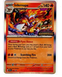 Infernape ⭐ 116 Holo Stamped Promo Scarlet & Violet 2023 Pokemon NM. - Image 1