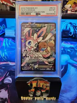 2016 POKEMON XY FA/SYLVEON EX GENERATIONS RADIANT COLLECTION #RC32 EX-MT PSA 6 - Image 1