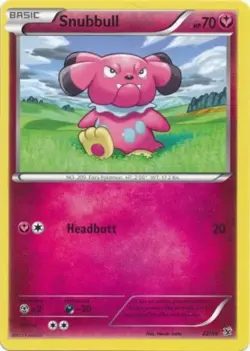 Pokemon - Snubbull - 22/39 - XY - Kalos Starter - NM - Image 1