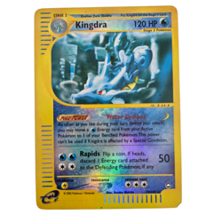 Pokemon Kingdra Aquapolis AQ 19/147 Reverse Holo Rare Water Stage 2 Rapids LP - Image 1