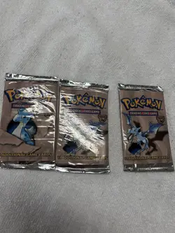 13 Sealed Pokemon TCG Fossil Booster Pack WOC06071 Booster Pack (End Of Roll) 742818060714 - Image 4