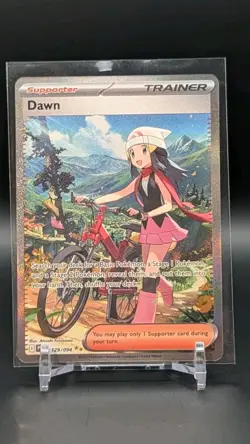 Pokemon TCG Dawn Full Art Trainer Card 129/094 Special Illustration Rare Holo - Image 1