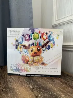 Pokemon TCG: Prismatic Evolutions Pokemon Center Elite Trainer Box ETB - Sealed - Image 1
