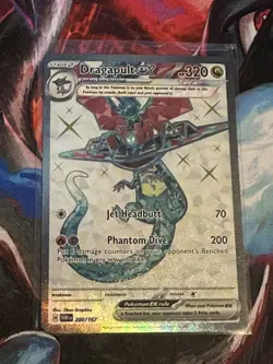 Dragapult ex - 200/167 - Pokemon Twilight Masquerade Full Art Ultra Rare NM - Image 1