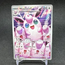 2025 Pokemon Phantasmal Flames Wigglytuff Illustration Rare #105/094 - Image 1