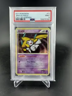 2011 POKEMON CALL OF LEGENDS JIRACHI #11 HOLO PSA 9 MINT #115442104 - Image 1