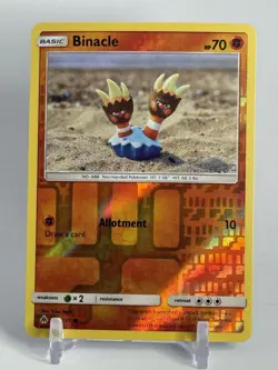 Pokemon TCG Binacle Forbidden Light 66/131 NM Reverse Holo - Image 1