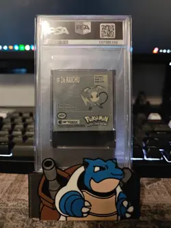 1999 Pokemon Artbox Sticker Series 1 Raichu- PSA 9 - Image 2