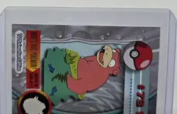 1999 Topps Pokemon TV Animation Series 1 Slowpoke #79 Blue Logo Non Holo - Image 5