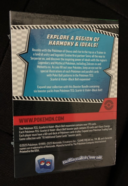 Pokemon Black Bolt Booster Bundle, 6 English Packs, Factory SEALED!! - Image 3