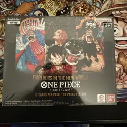 Emperors in the New World Booster Box OP-09 One Piece Card Game English - SEALED - Image 1